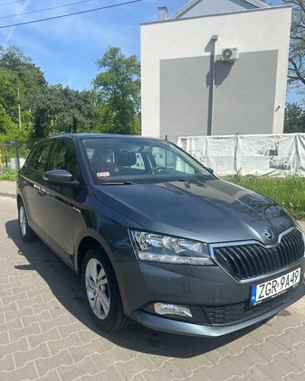 Skoda Fabia cena 51900 przebieg: 48500, rok produkcji 2020 z Poznań małe 67